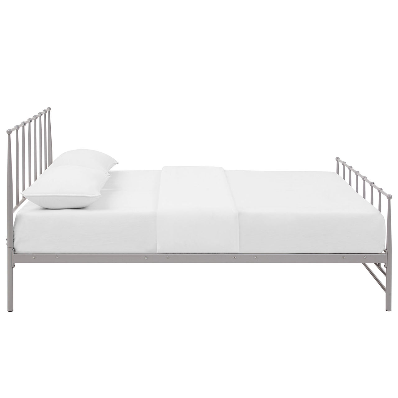 Holloway Queen Bed, Gray