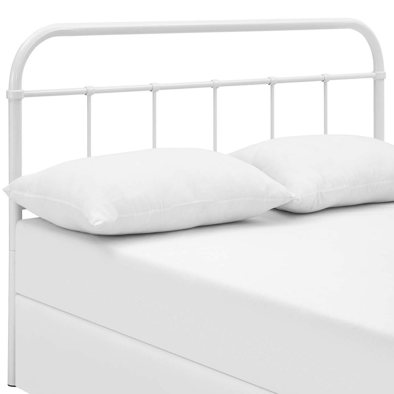 Fasten Queen Headboard, White