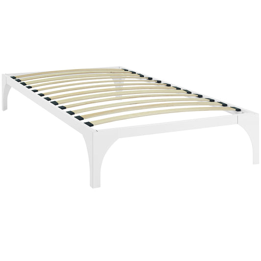 Levitt Twin Bed Frame, White