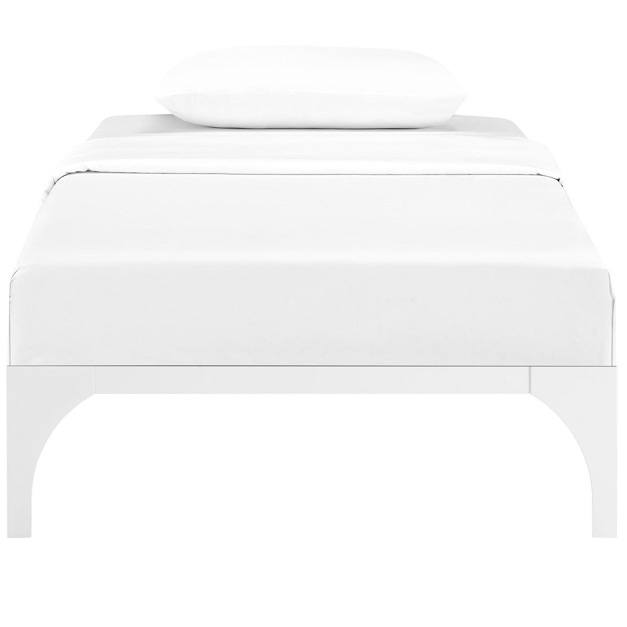Levitt Twin Bed Frame, White