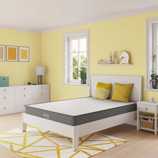 6" Full Mattress, KATS6, White