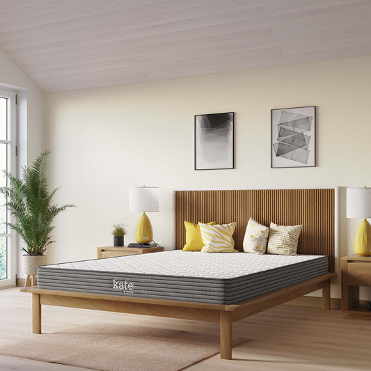6" Queen Mattress, KATS6, White
