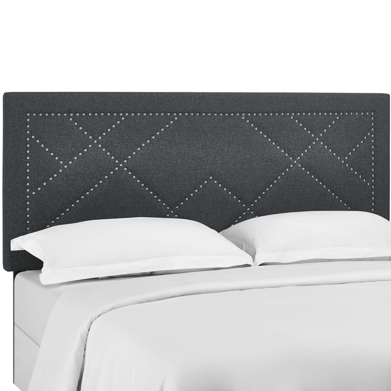 Constellation Linen Full | Queen Headboard, Gray