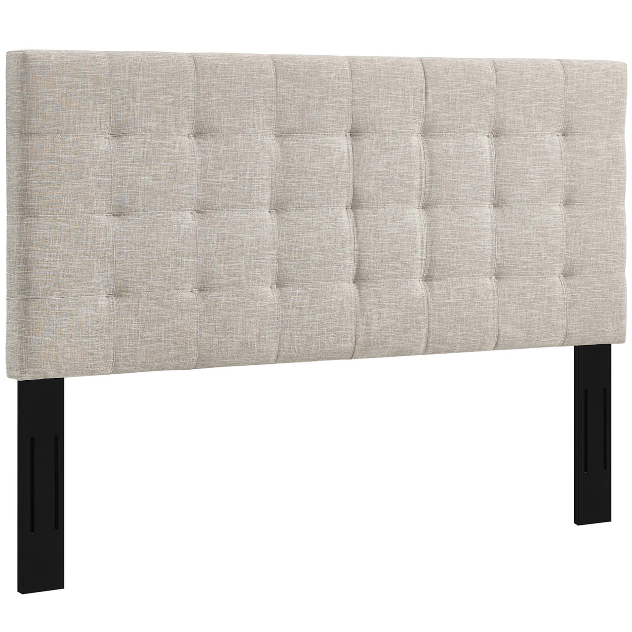 Coordinate Linen Fabric King and California King Headboard, Beige