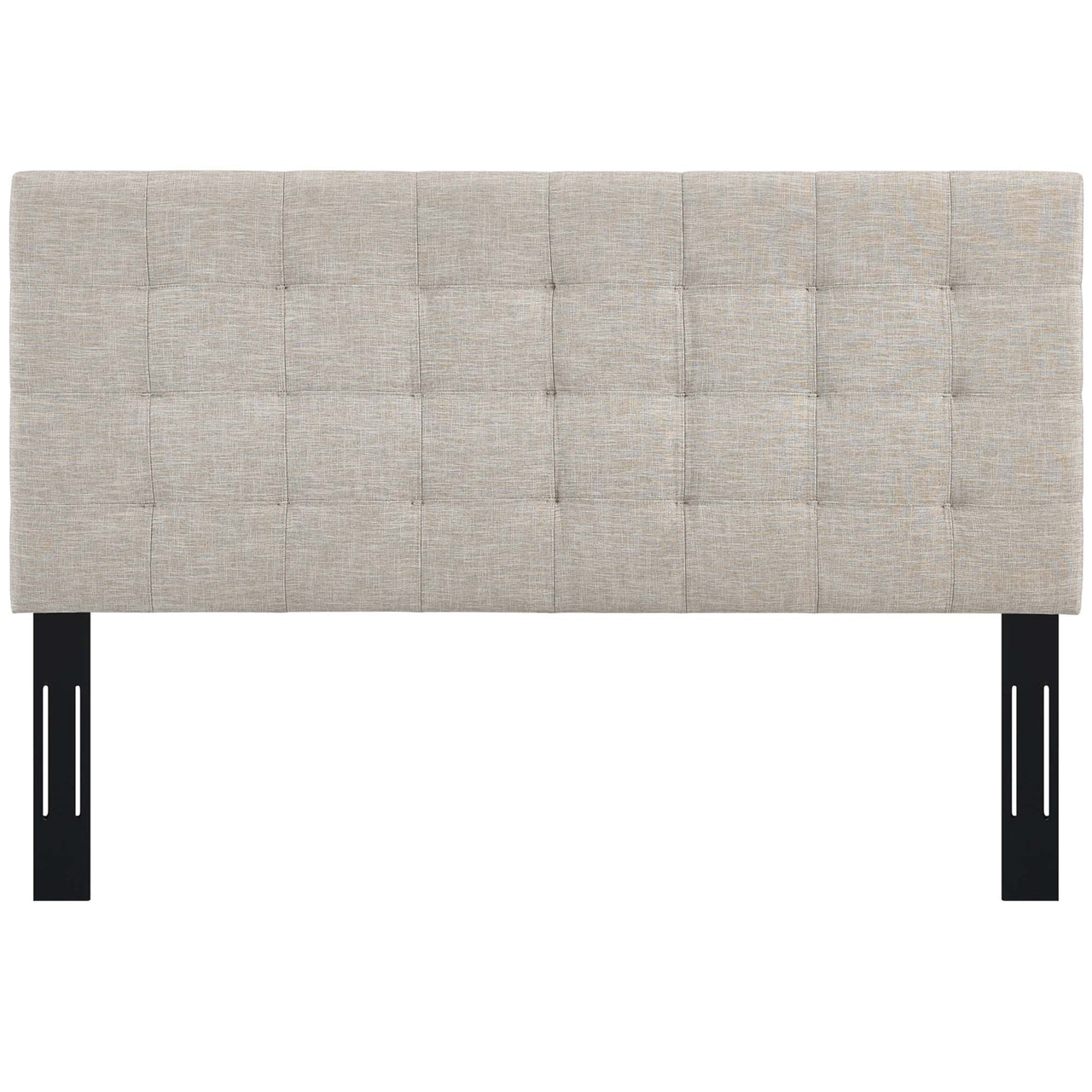 Coordinate Linen Fabric King and California King Headboard, Beige