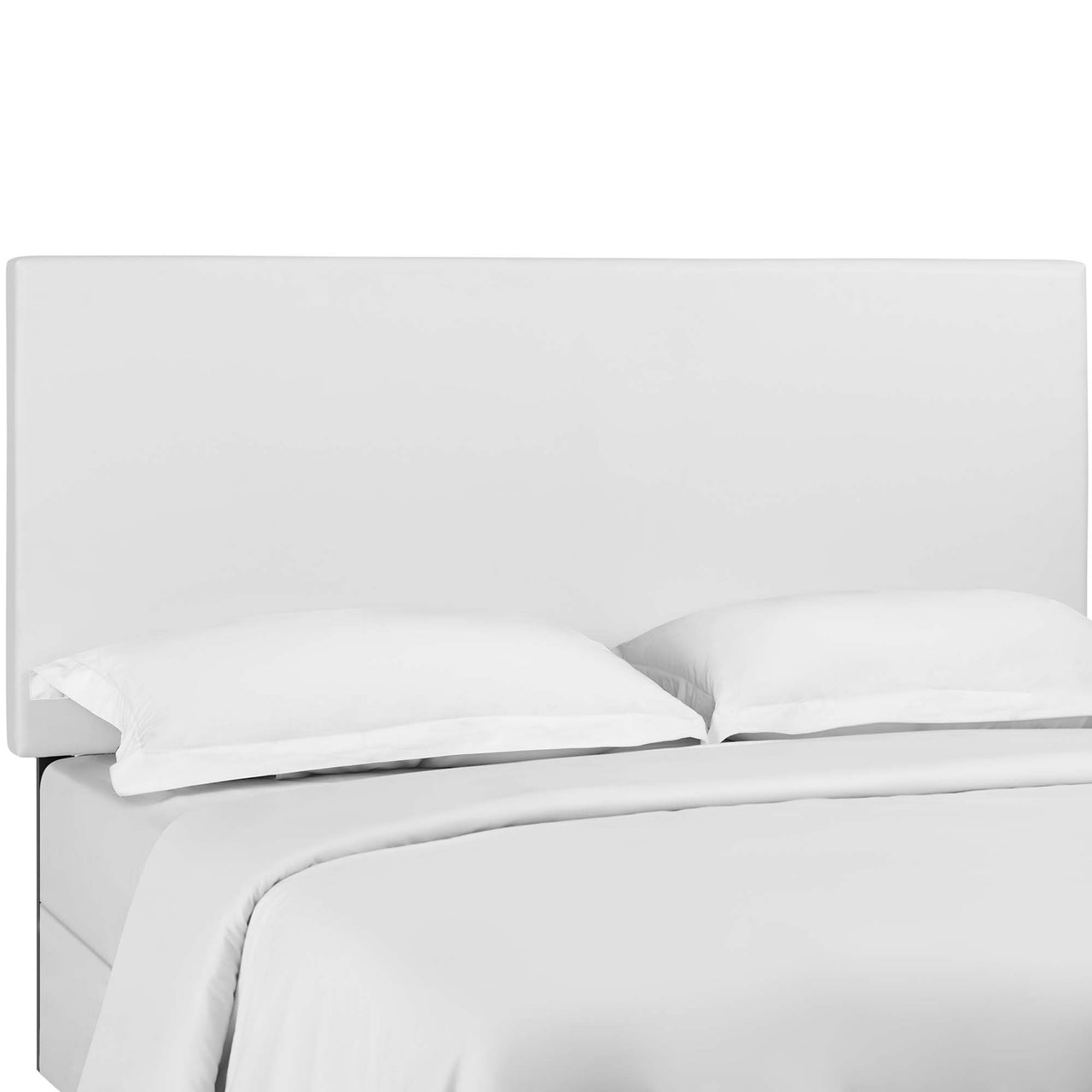 Tylea Faux Leather Full | Queen Headboard, White