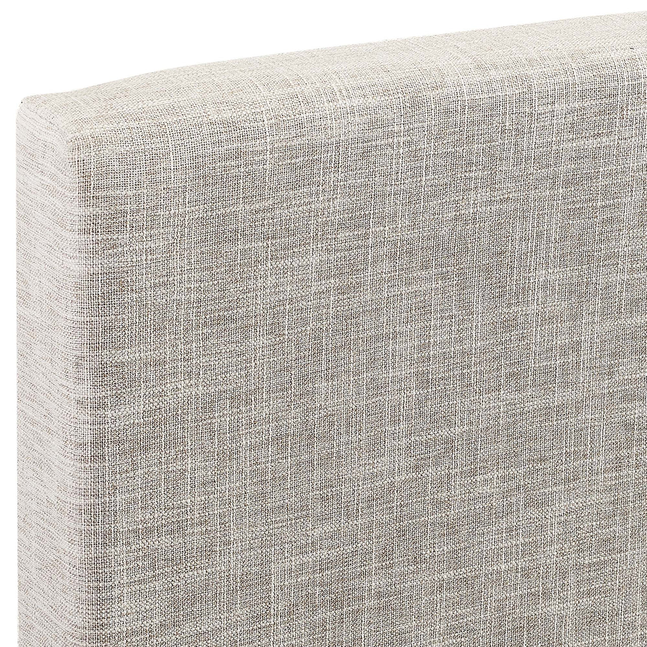 Tylea Linen Fabric King and California King Headboard, Beige