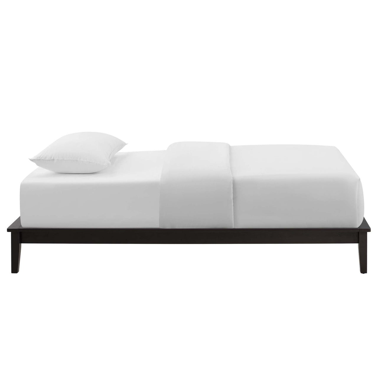 Woodcroft Twin Platform Bed Frame, Espresso