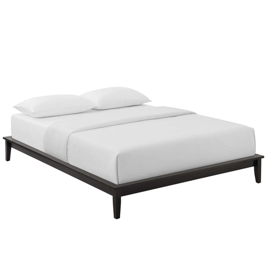 Woodcroft Full Platform Bed Frame, Espresso