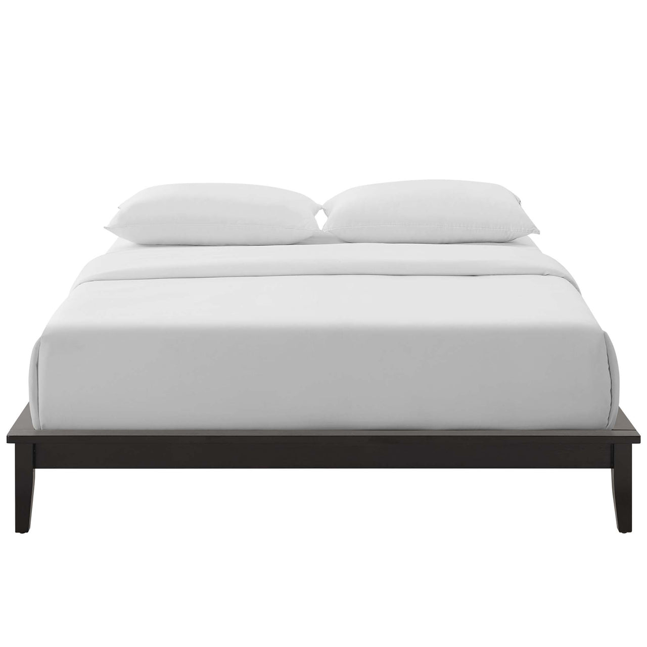 Woodcroft Queen Platform Bed Frame, Espresso