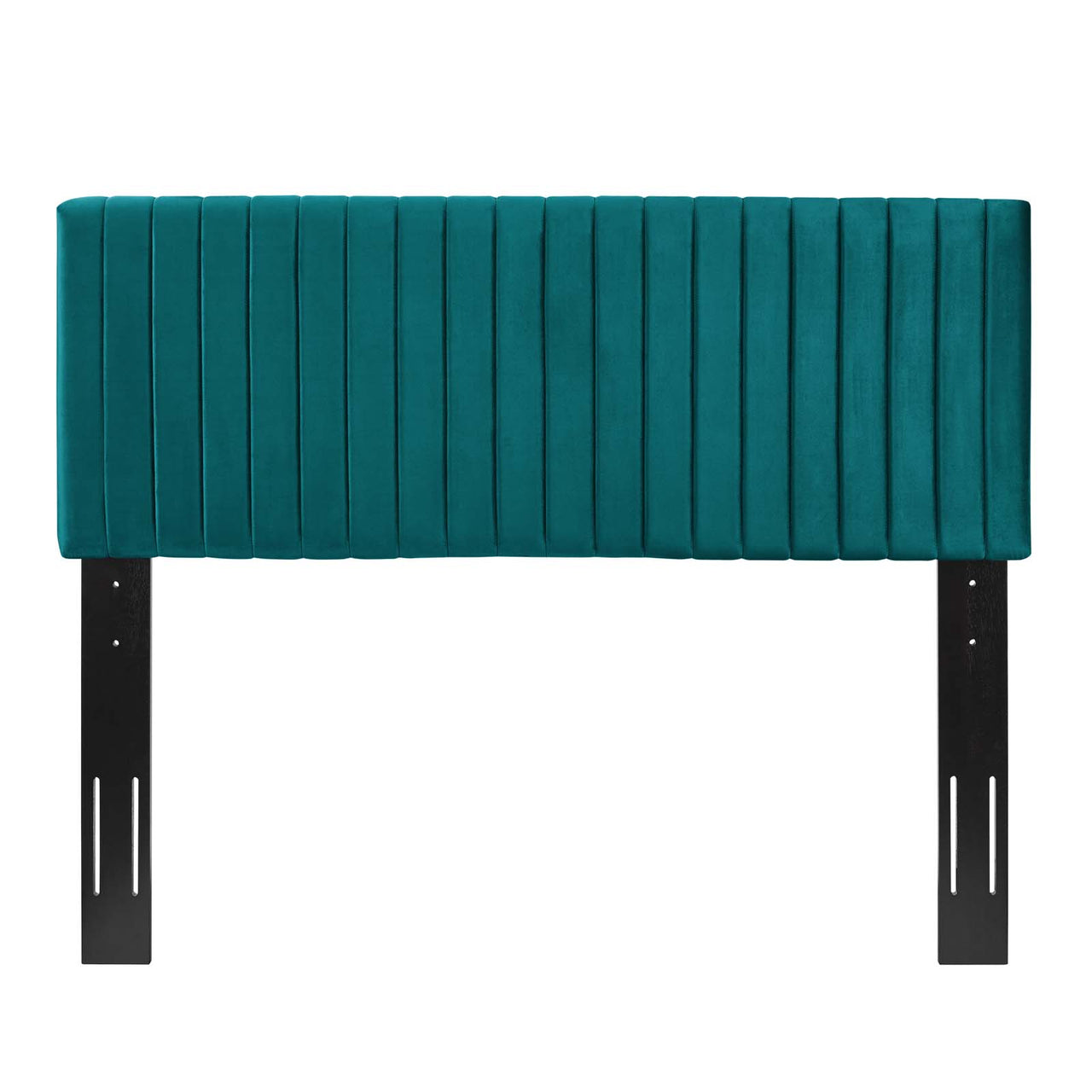 Velira Upholstered Velvet Full | Queen Headboard, Teal