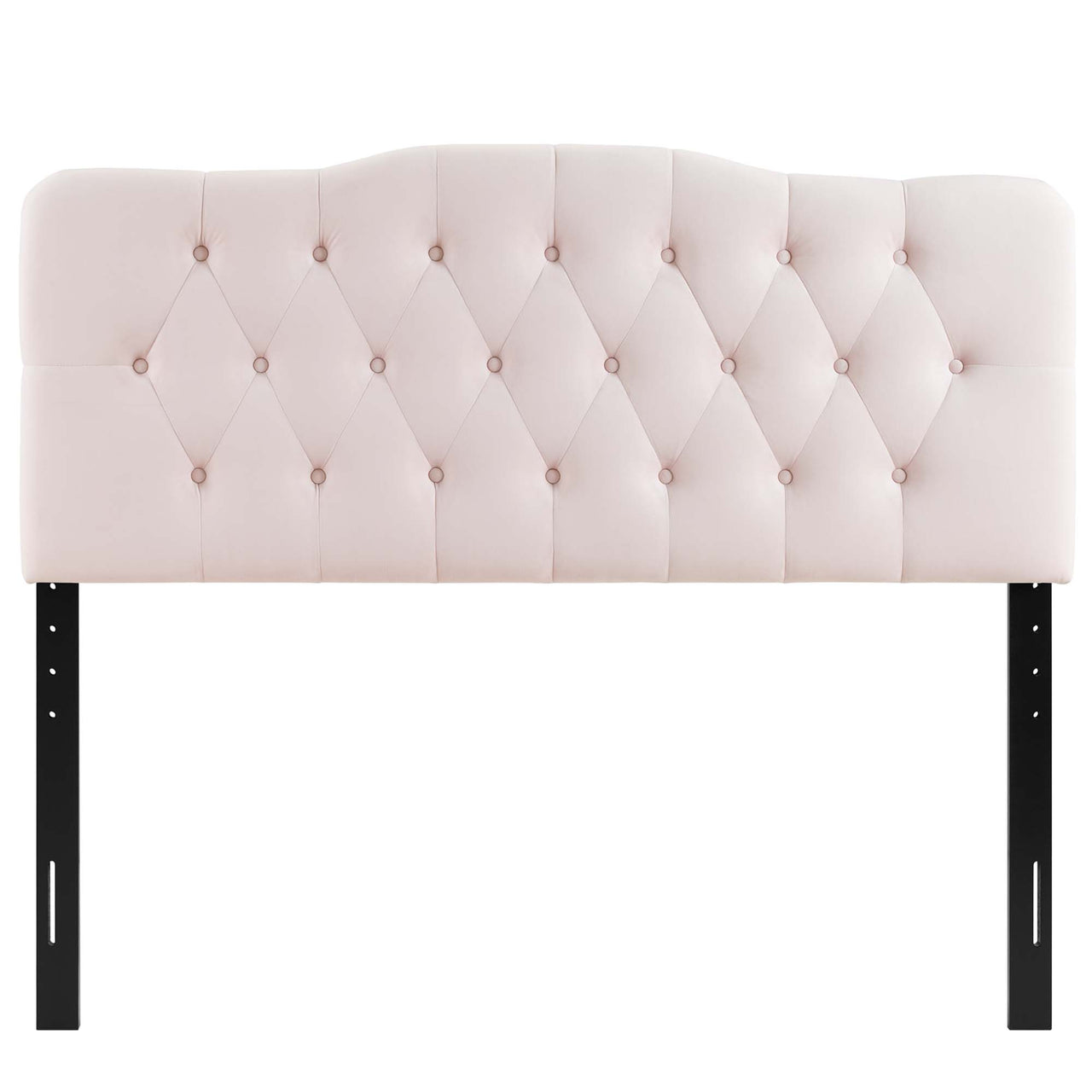 Serelle Velvet Full Headboard, Pink