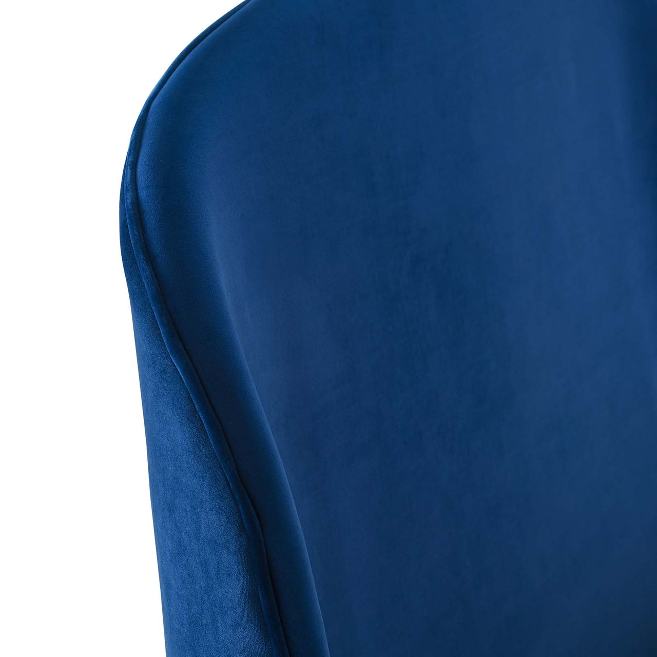 Cyravelle Velvet Queen Platform Bed, Navy