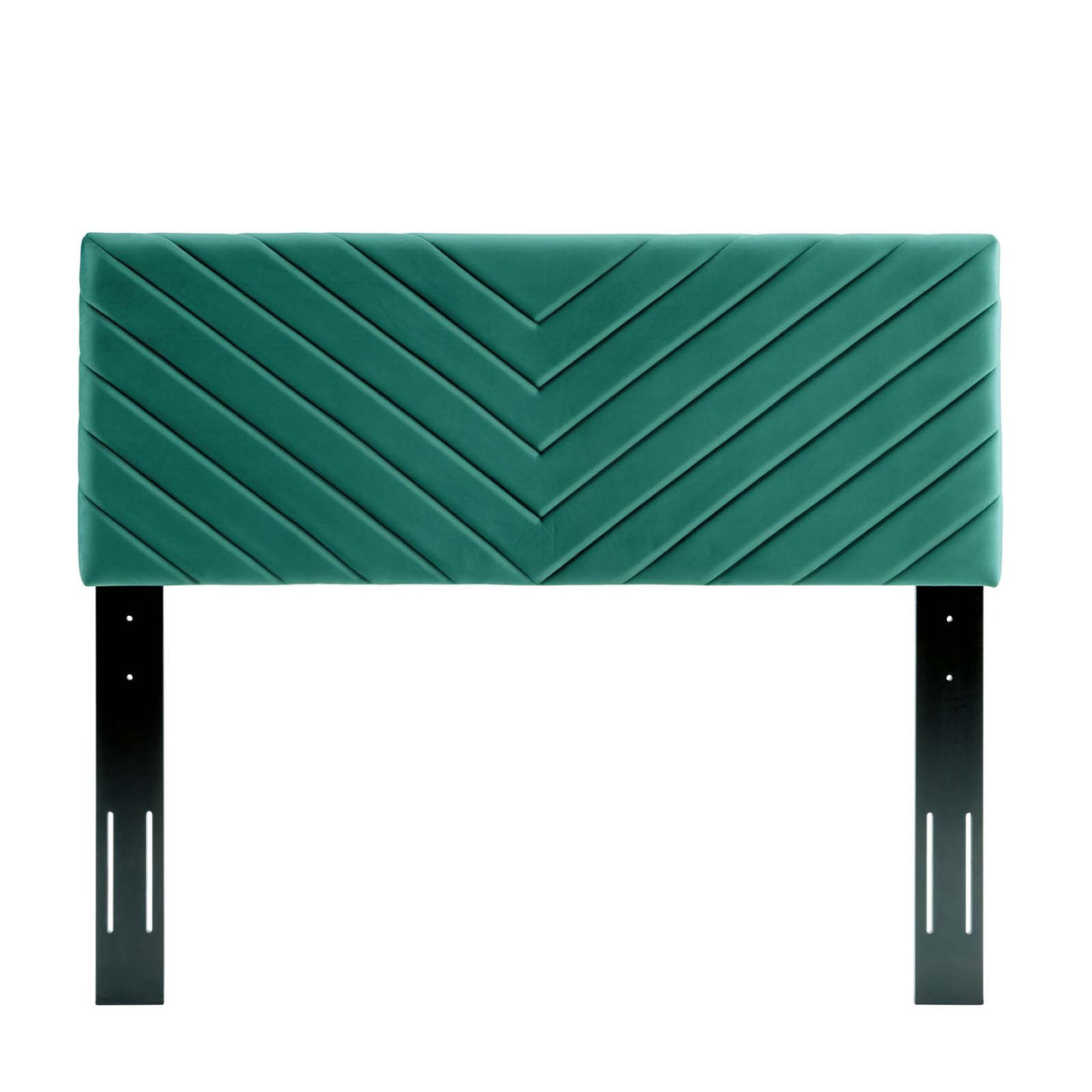 Valley Velvet Full | Queen Headboard, Teal