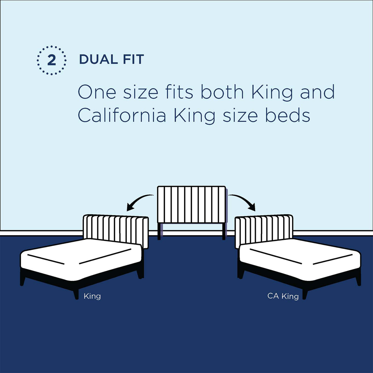 Valley Velvet King | California King Headboard, White
