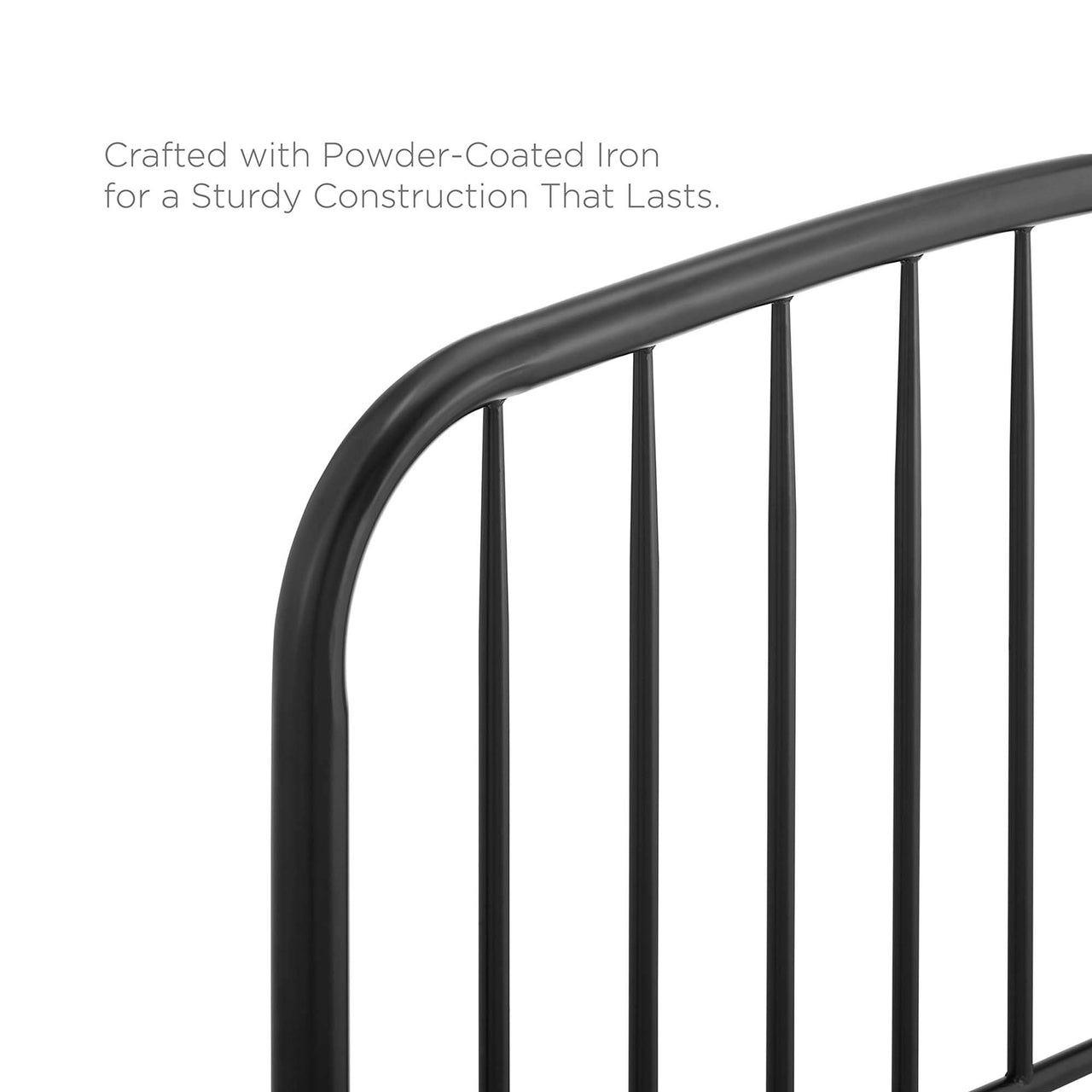 Conductor Full Headboard, Black