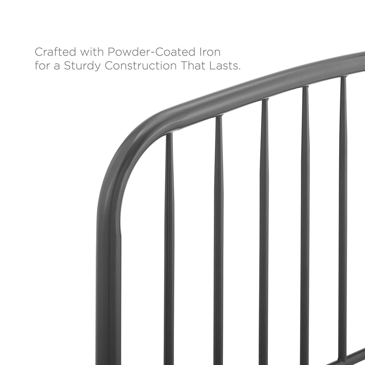 Conductor Queen Headboard, Gray