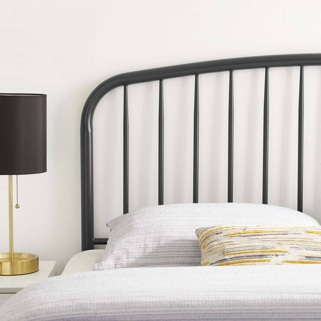 Conductor Queen Headboard, Gray