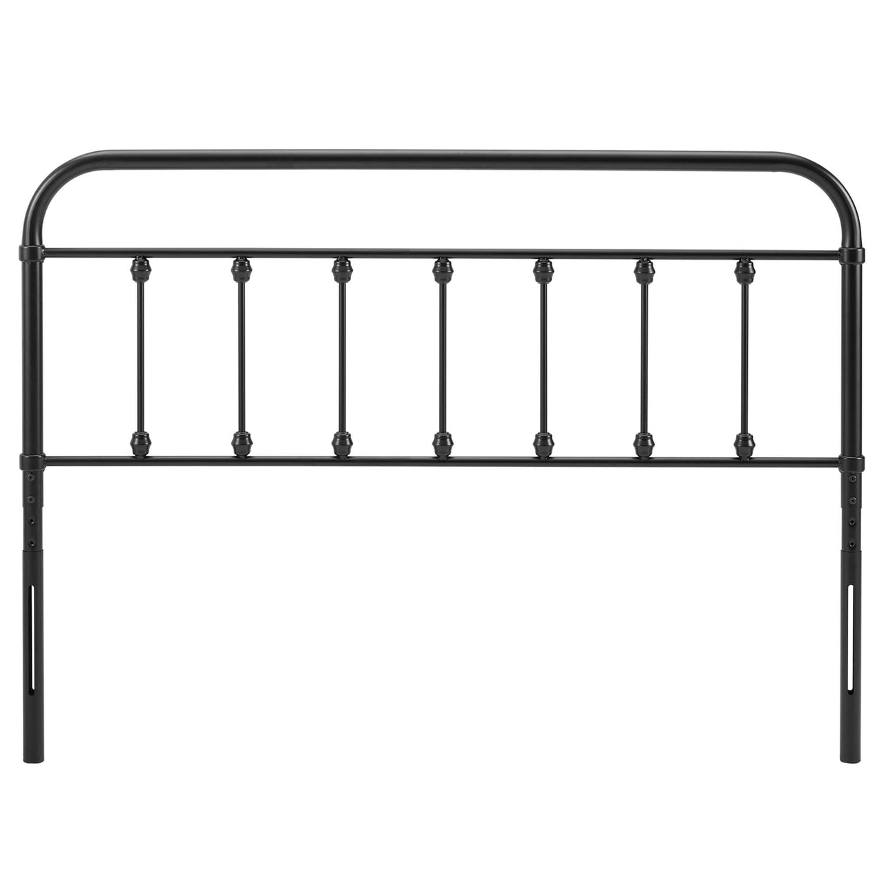 Chiron Rod Twin Headboard, Black