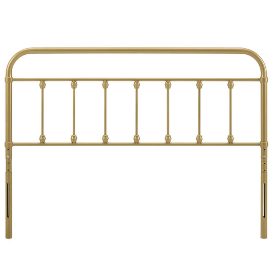 Chiron Rod Twin Headboard, Gold