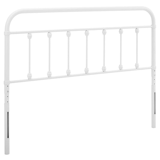 Chiron Rod Twin Headboard, White