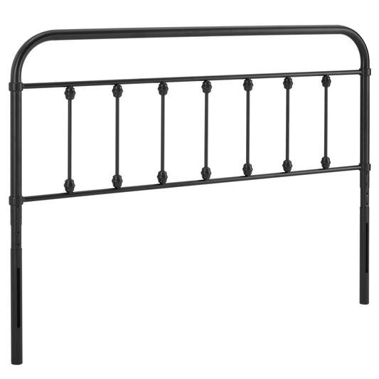 Chiron Rod Full Headboard, Black