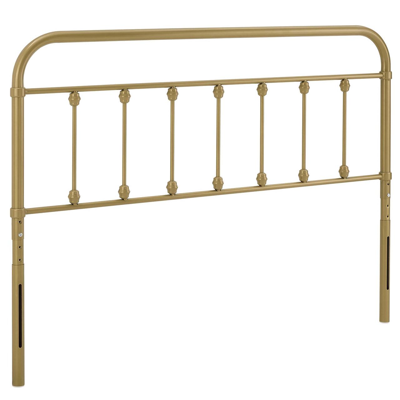 Chiron Rod Full Headboard, Gold