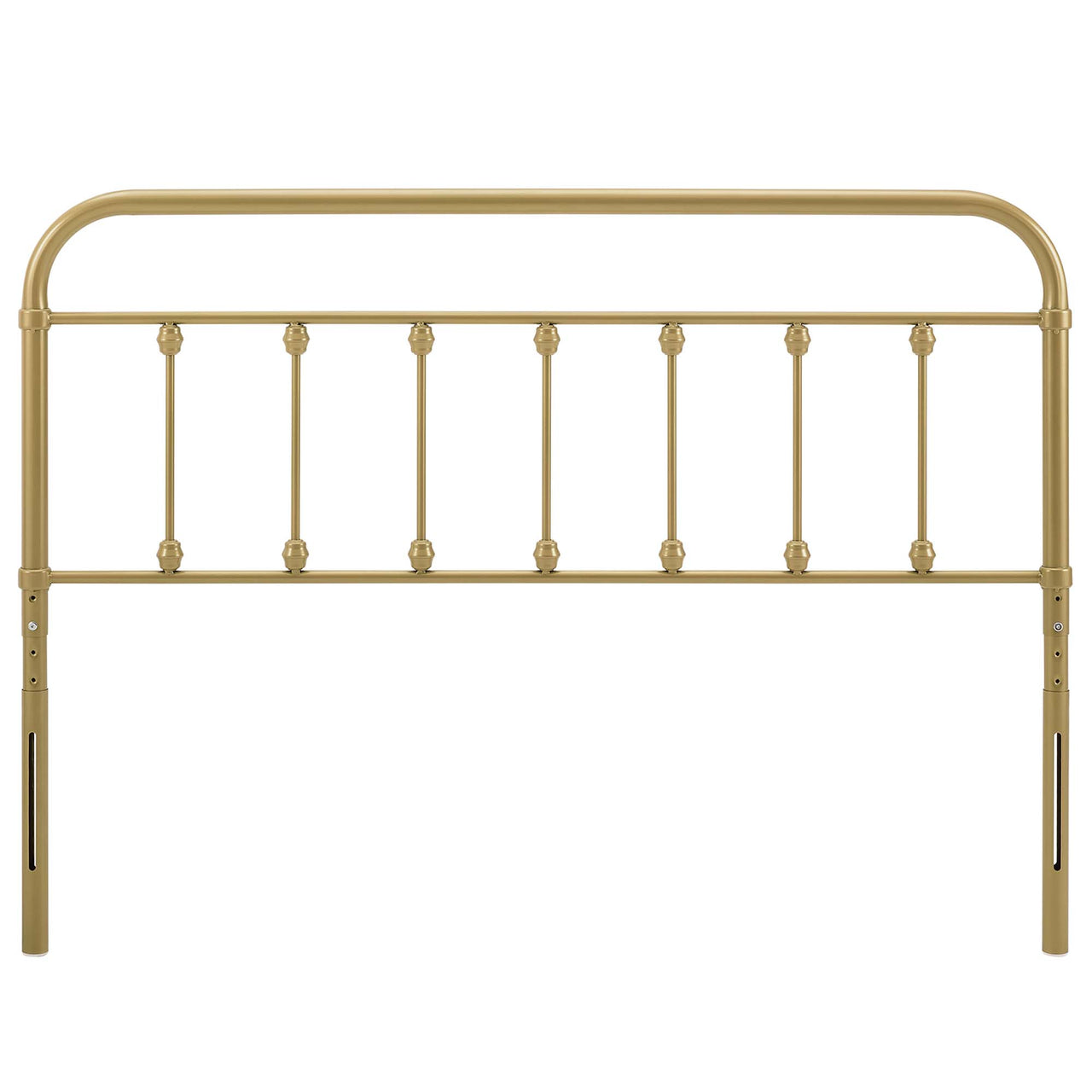Chiron Rod Queen Headboard, Gold
