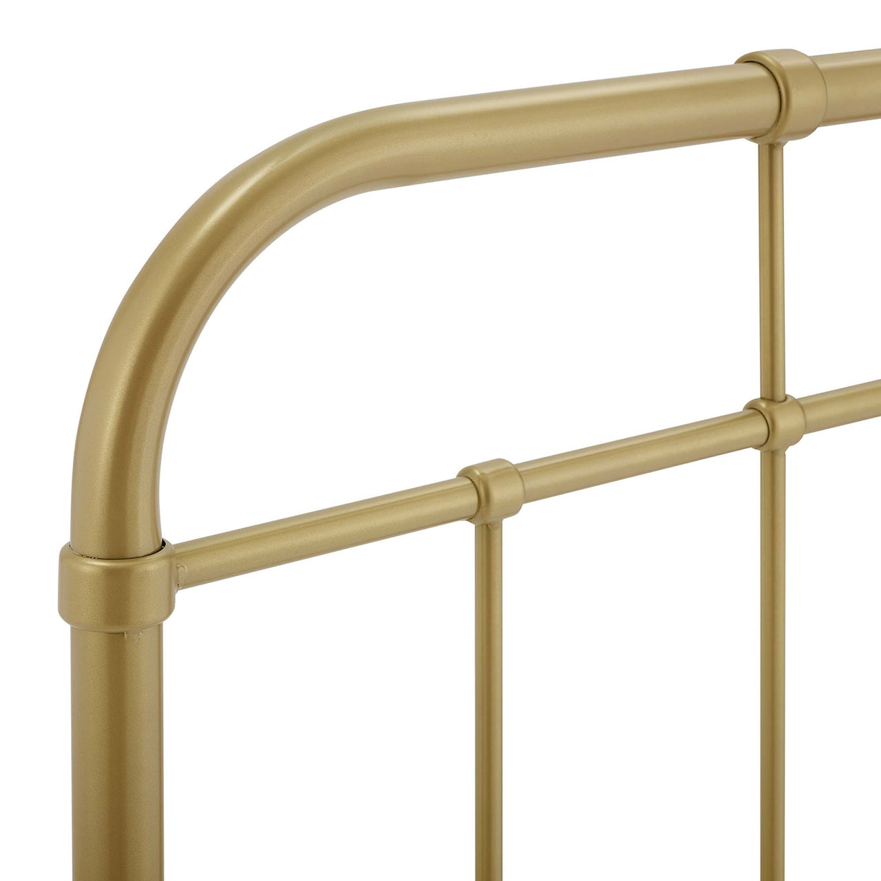 Lexxia Metal Queen Headboard, Gold