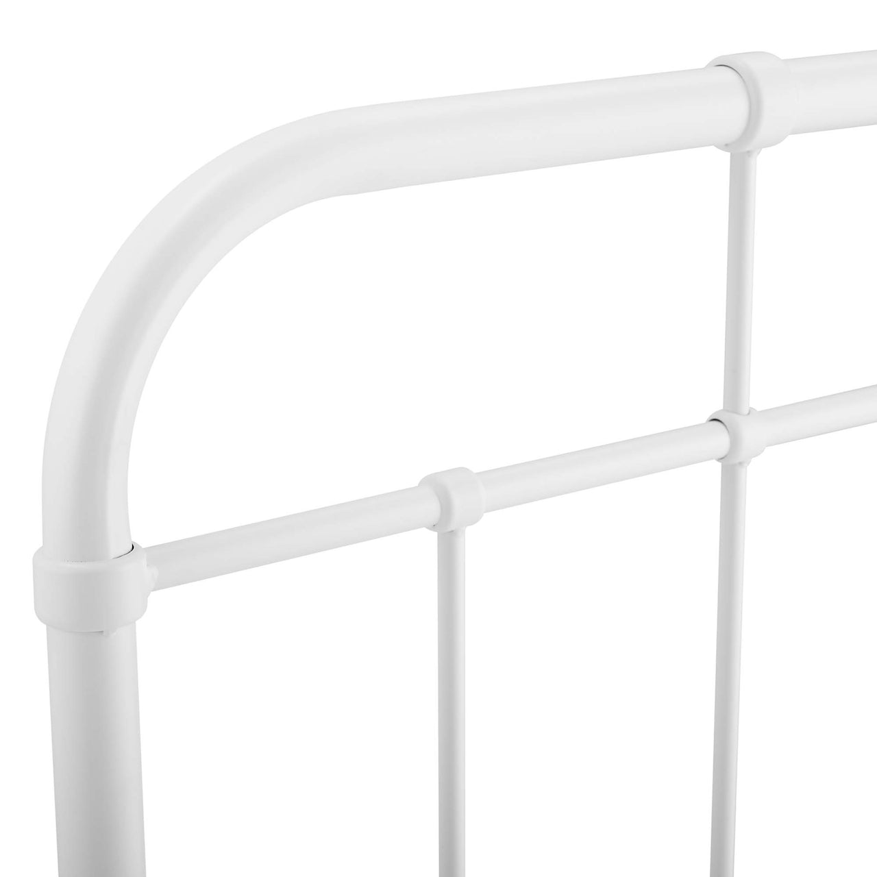 Lexxia Metal Queen Headboard, White