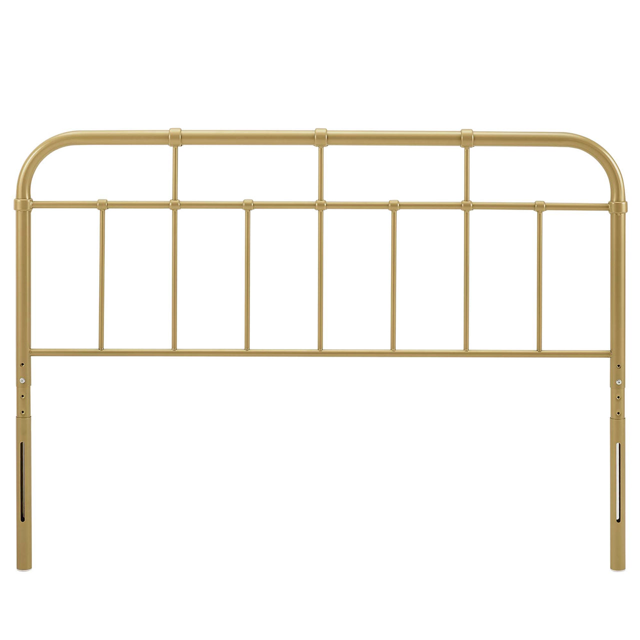 Lexxia Metal King Headboard, Gold