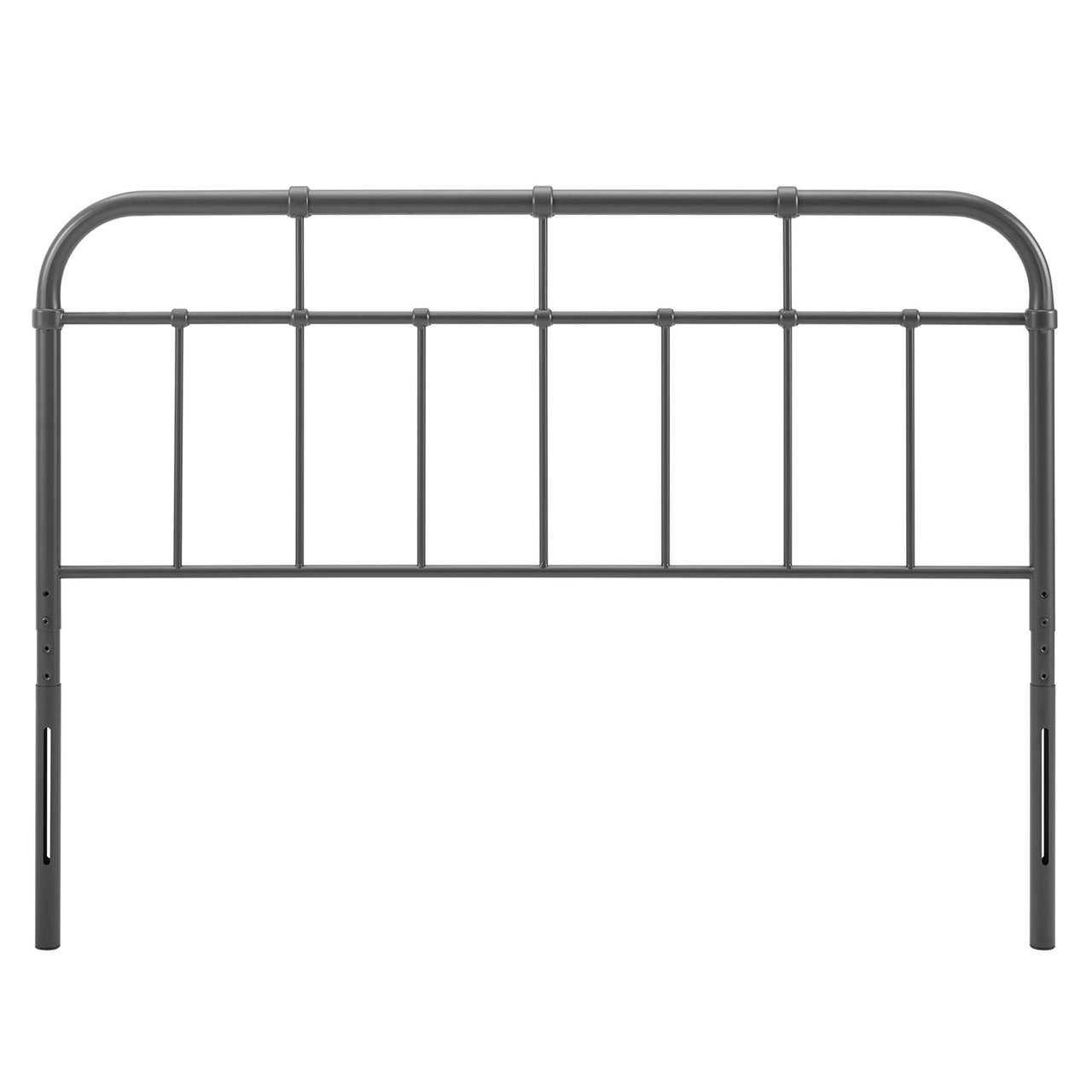 Lexxia Metal King Headboard, Gray