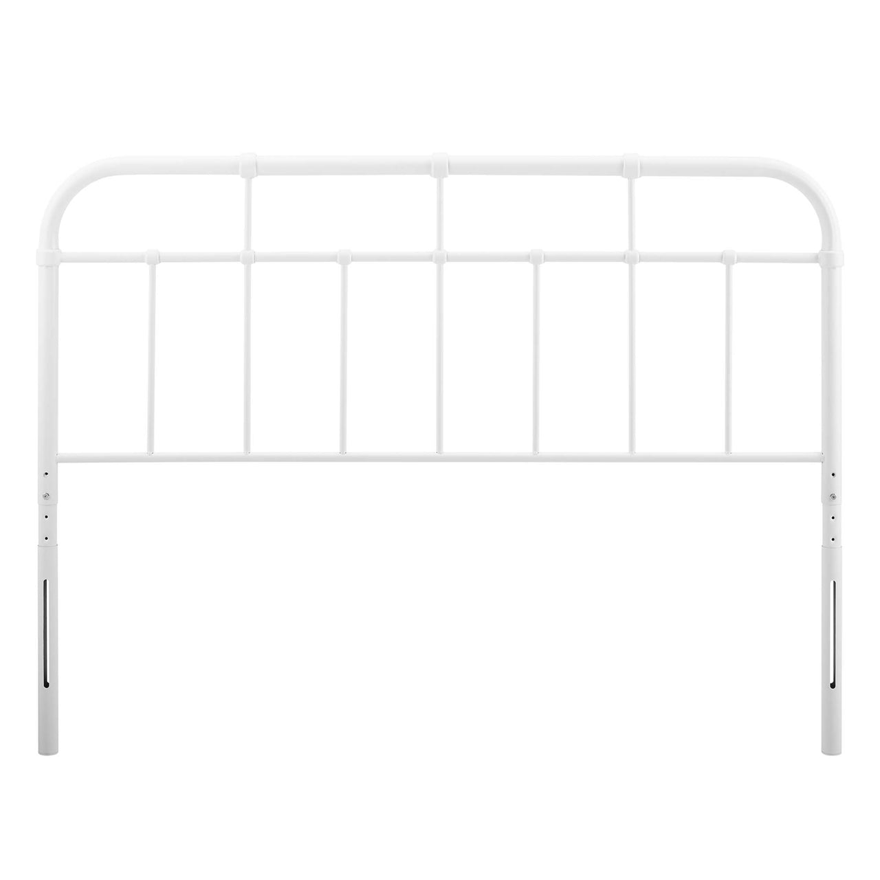 Lexxia Metal King Headboard, White