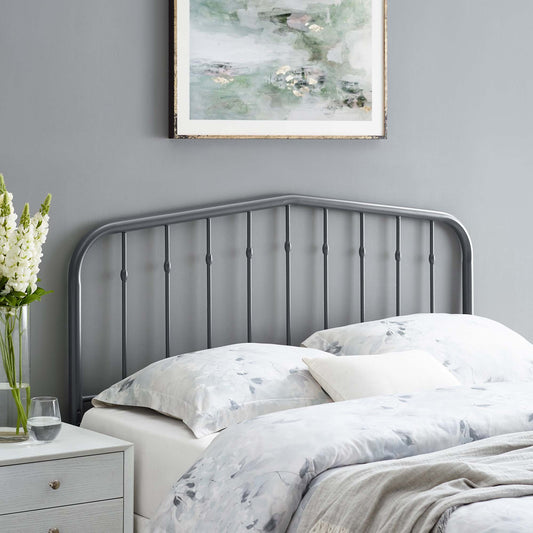 Pylon Queen Headboard, Gray