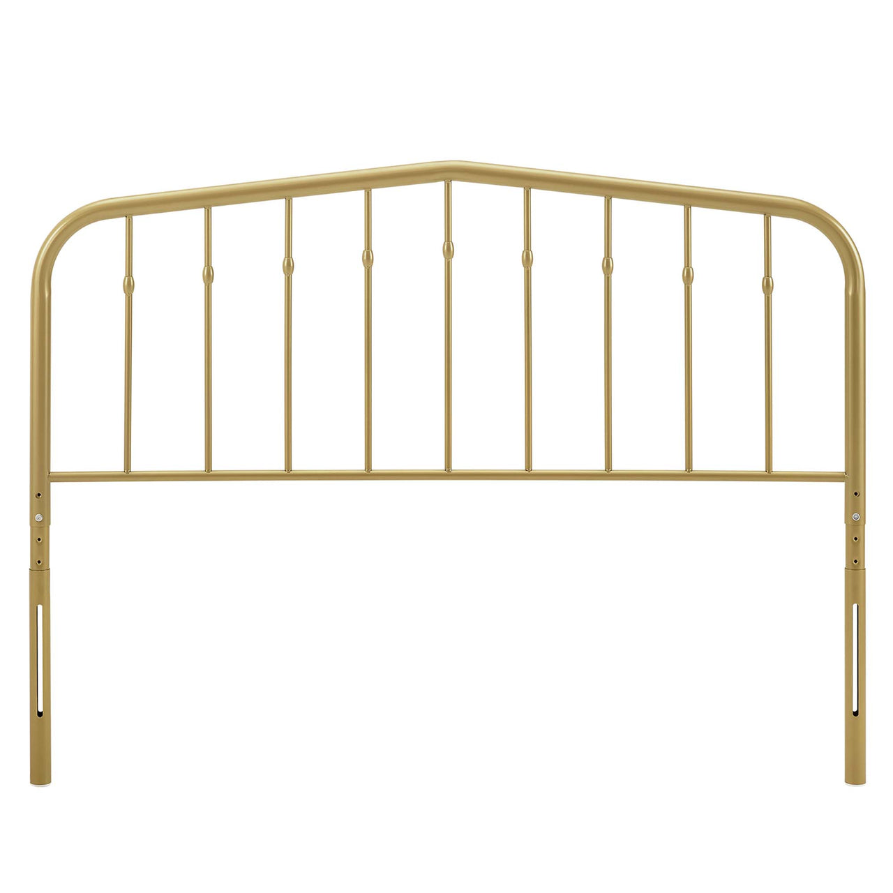 Pylon King Headboard, Gold