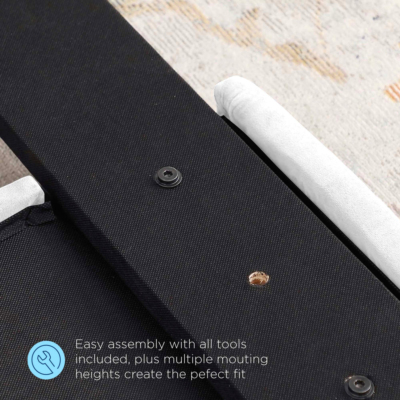 Calira Upholstered Velvet Full | Queen Headboard, White