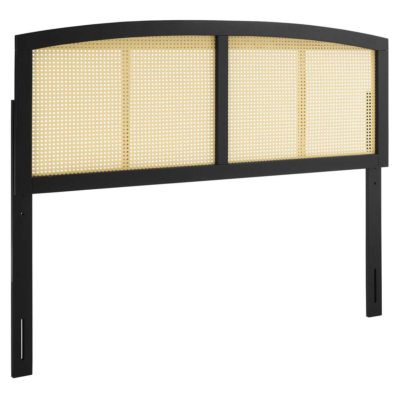 Lattice Full Headboard, Black