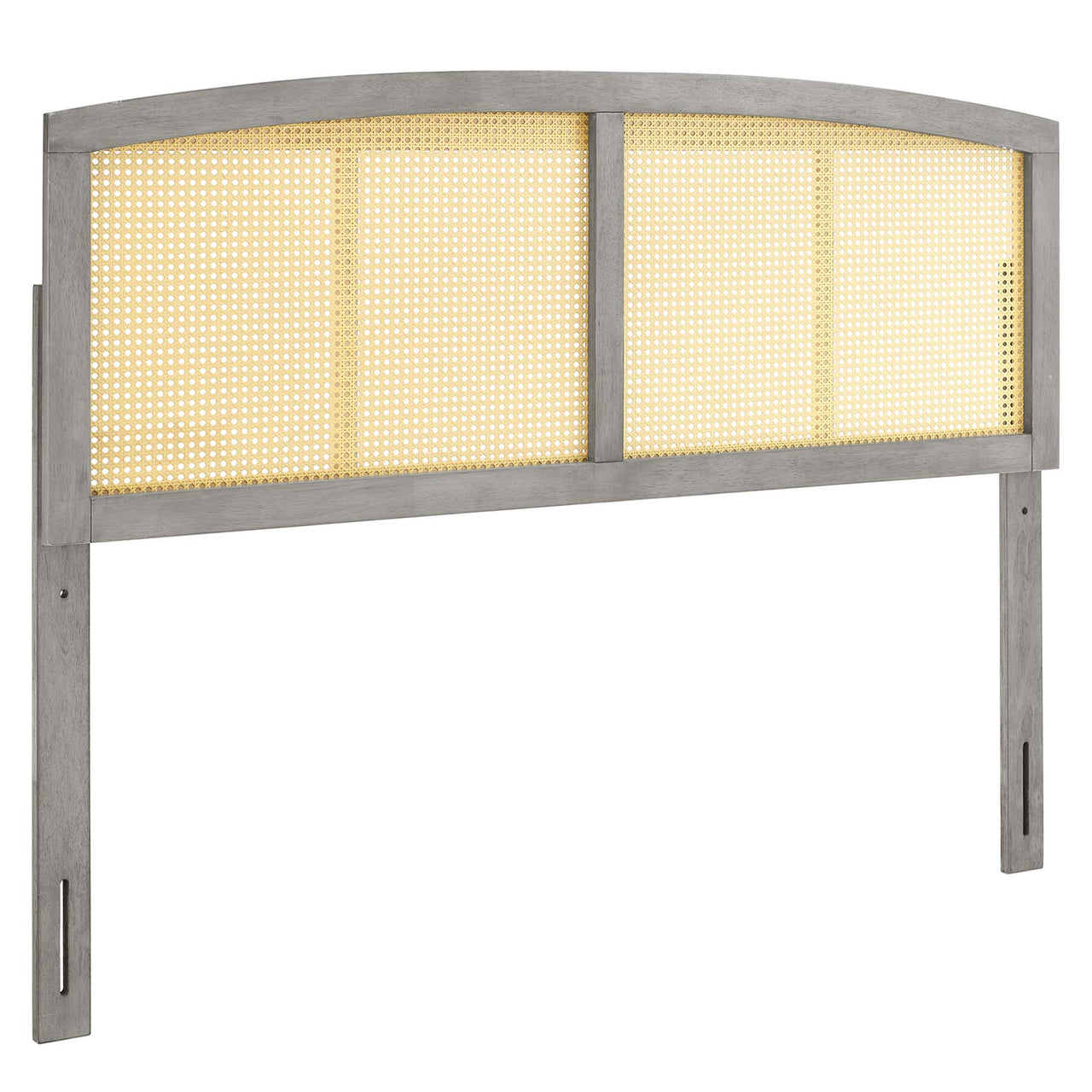 Lattice Full Headboard, Gray
