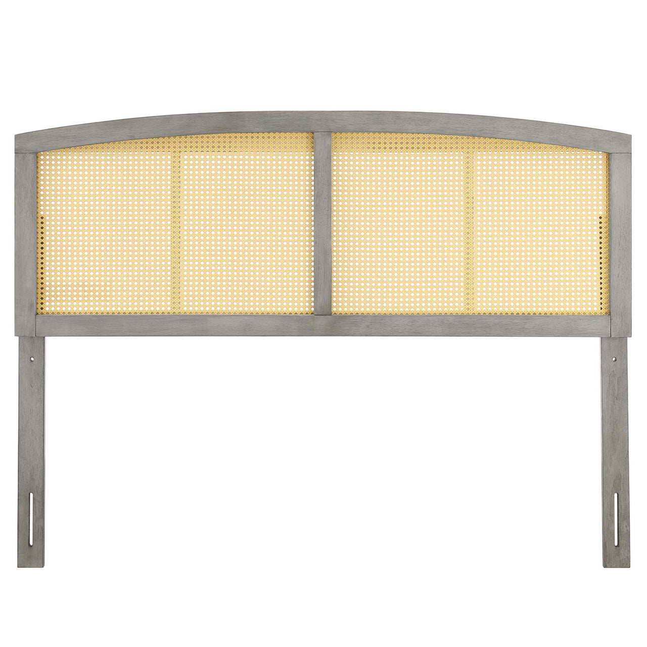 Lattice Full Headboard, Gray