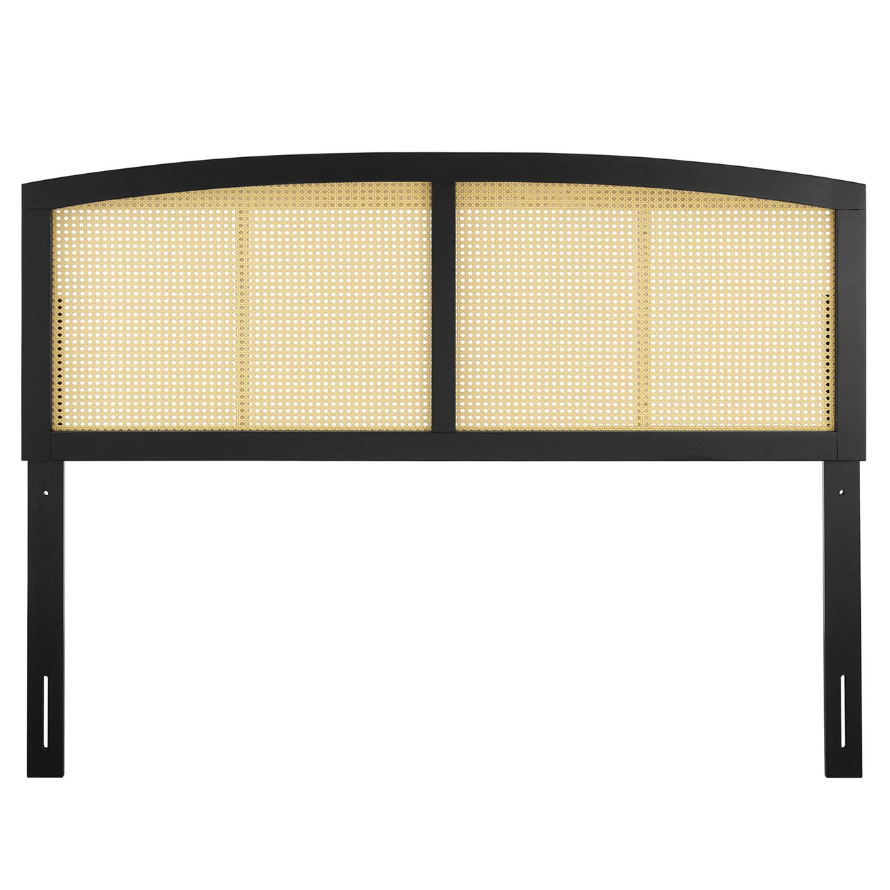 Lattice King Headboard, Black