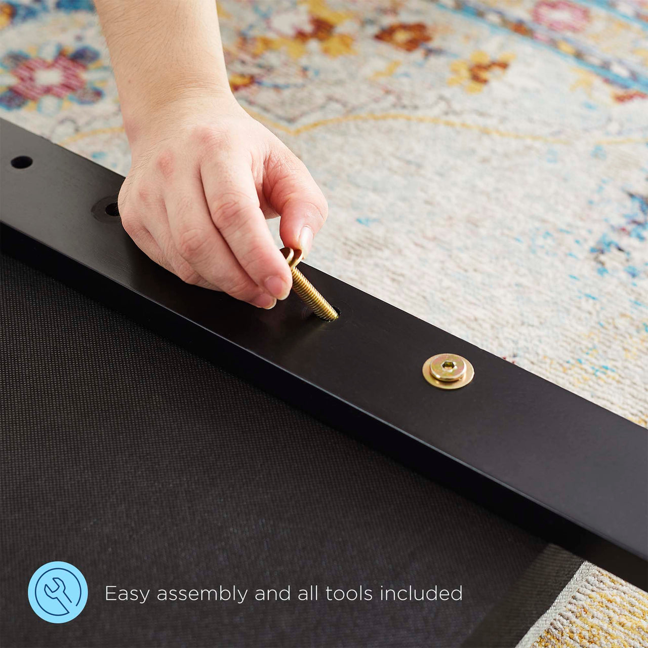 Mermaid Velvet Twin Headboard, Charcoal