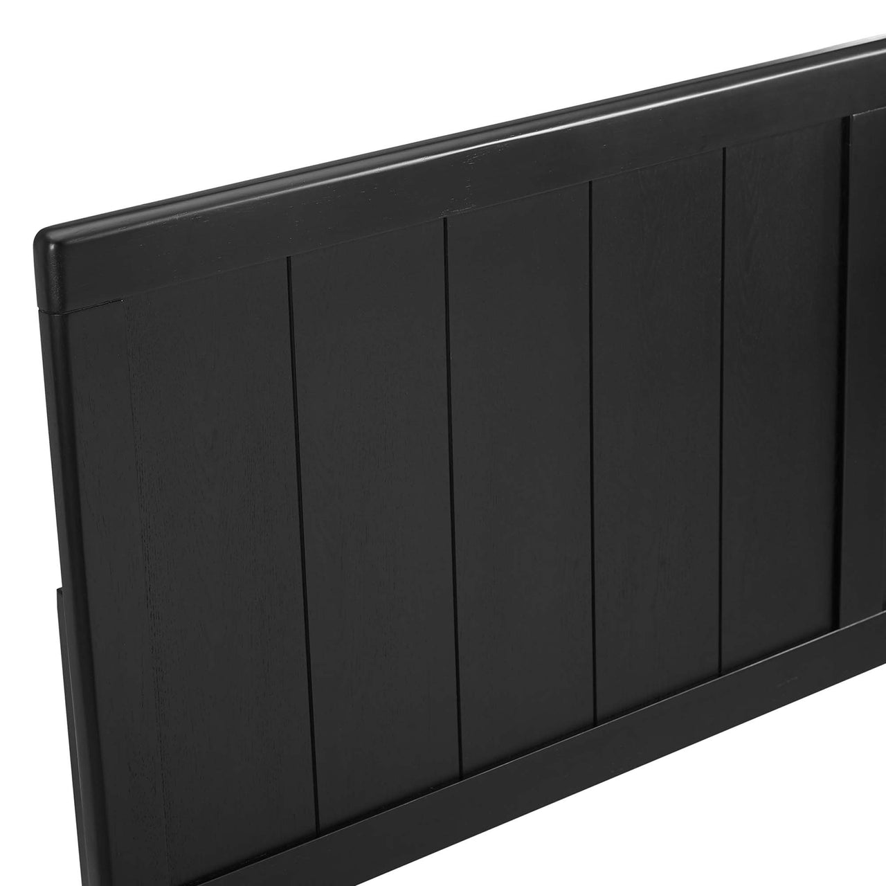 Tempest Driftwood Full Headboard, Black