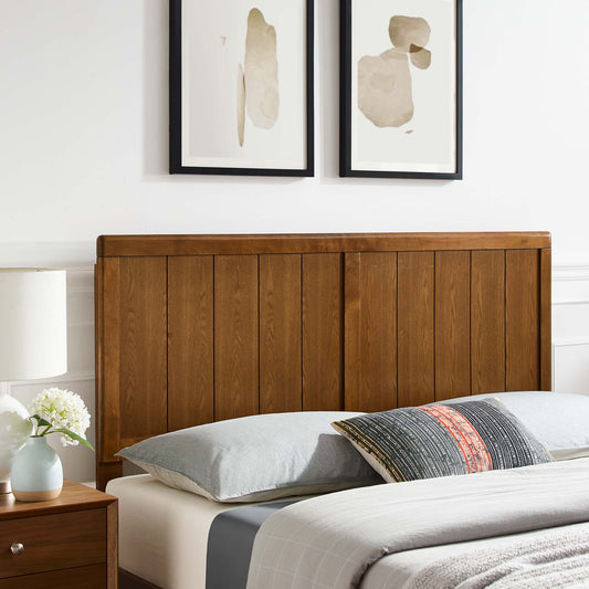 Tempest Driftwood Queen Headboard, Walnut