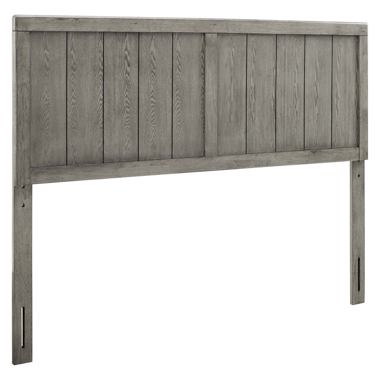 Tempest Driftwood King Headboard, Gray