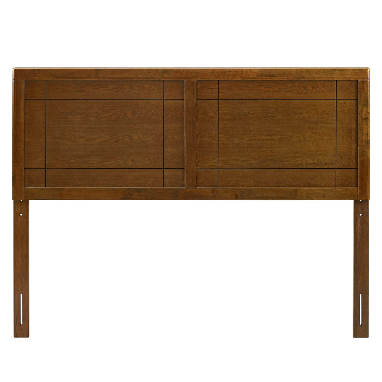 Arlo Paneled Twin Headboard, Walnut