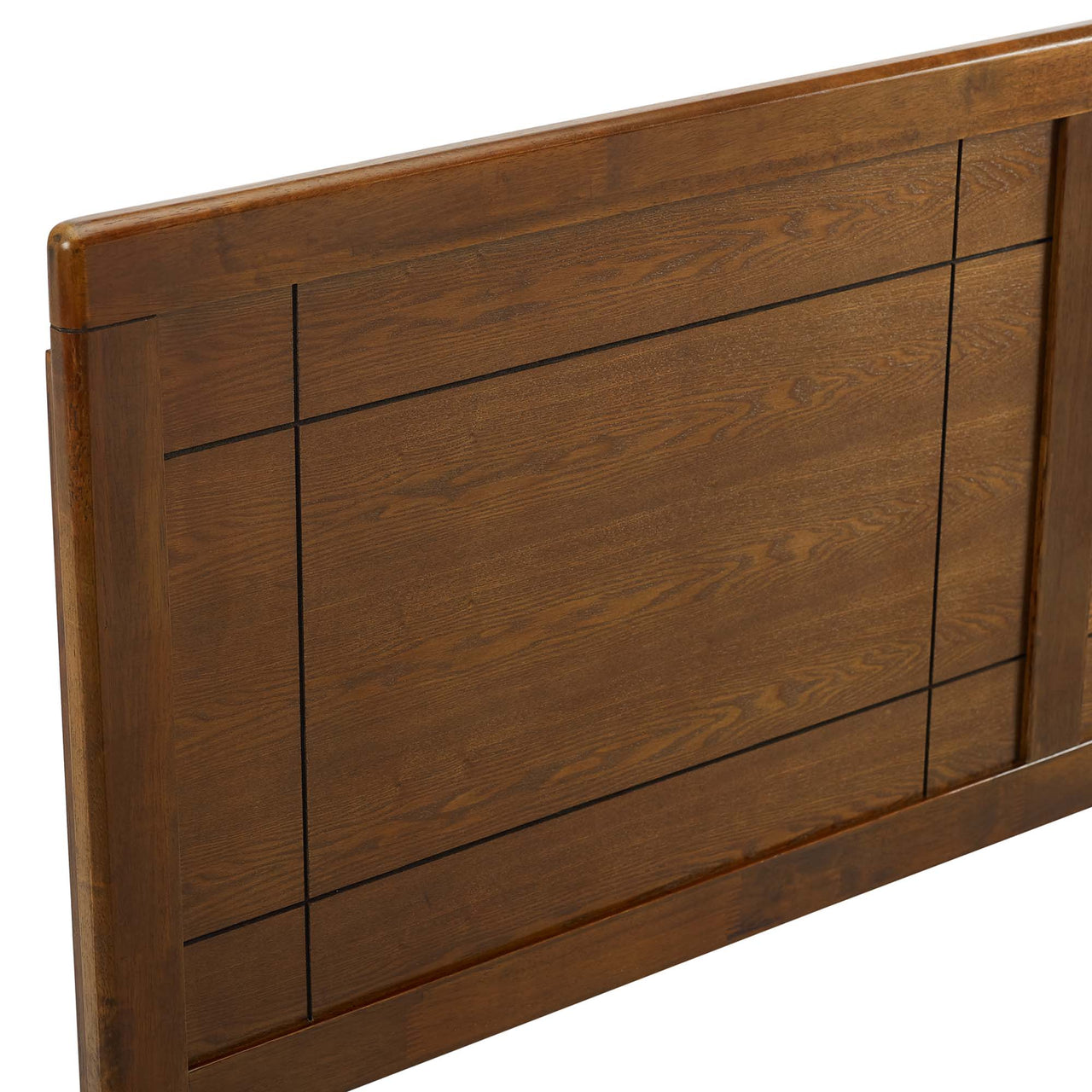 Arlo Paneled Full Headboard, Walnut