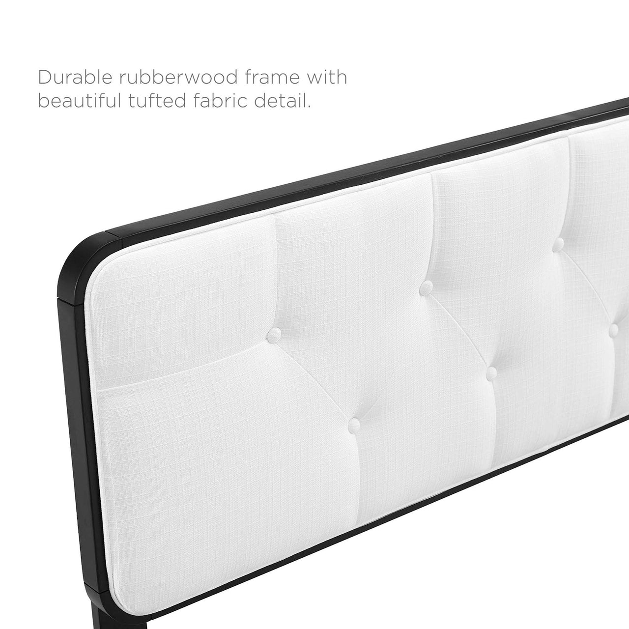 Starstruck Upholstered Twin Headboard, Black & White