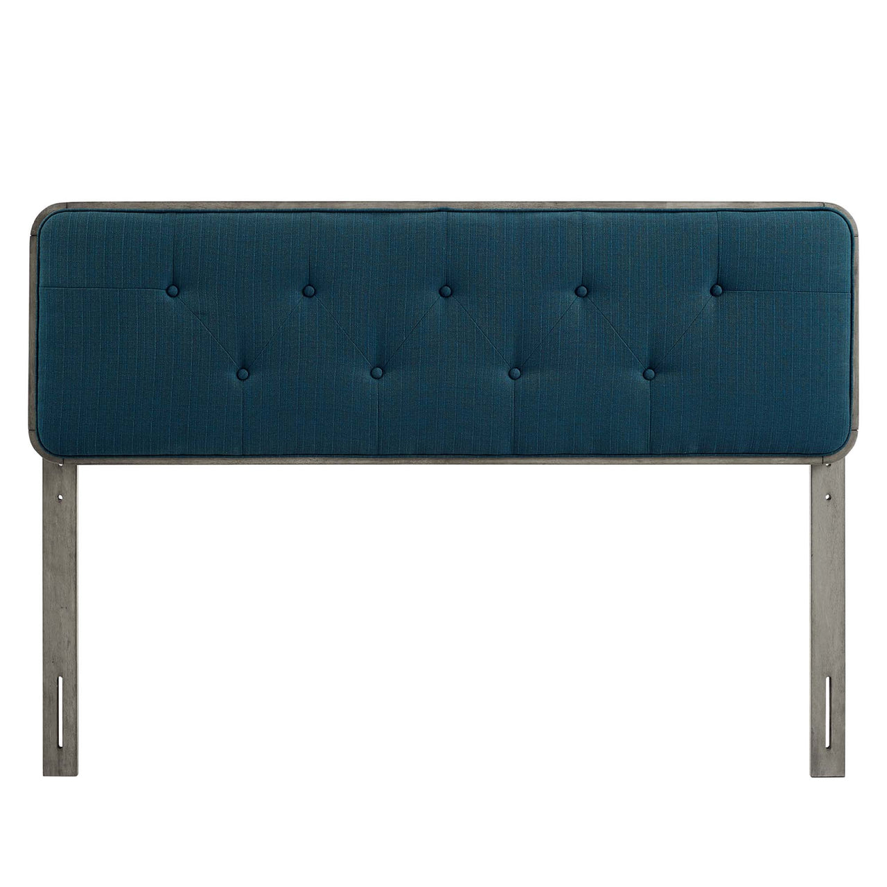 Starstruck Upholstered Twin Headboard, Gray & Azure