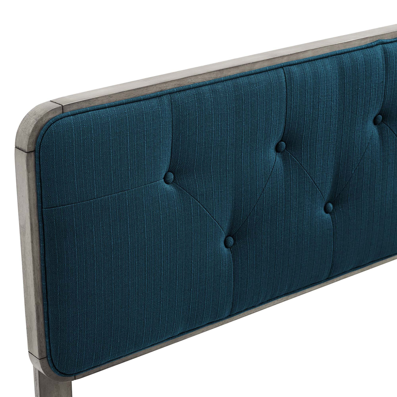 Starstruck Upholstered Twin Headboard, Gray & Azure