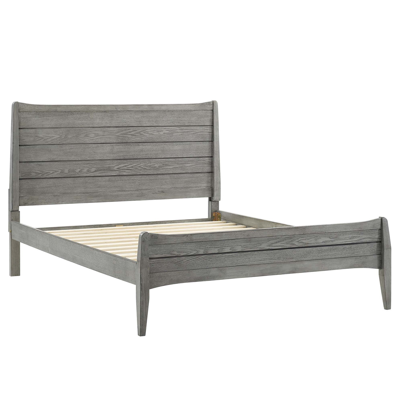 Gina King Platform Bed, Gray